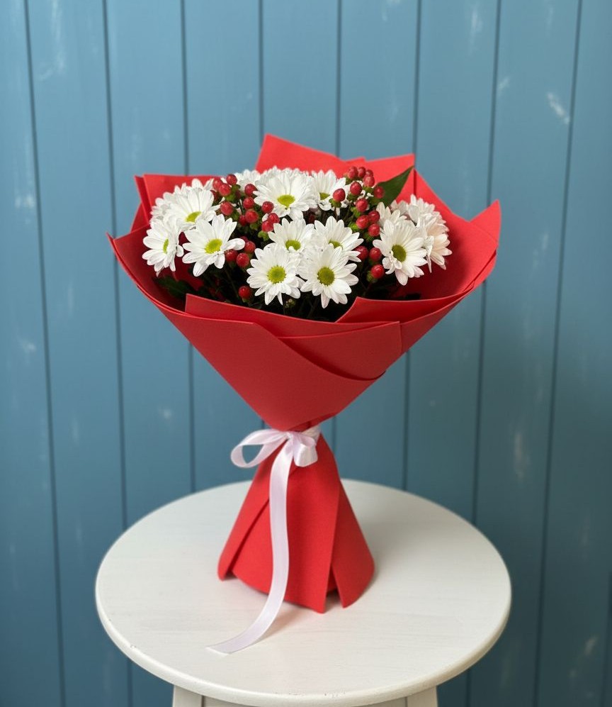 Букет цветов из: Хризантемы в Дюртюли