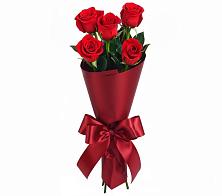 Букет 5 Красных роз Эдлесс Лав в Дюртюли