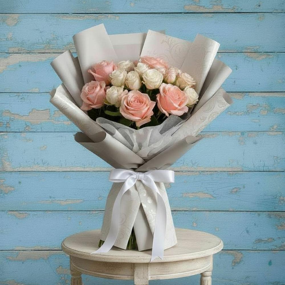 Букет цветов из: Розы в Дюртюли