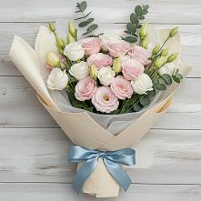 Букет цветов из:  Лизиантусы в Дюртюли