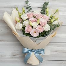 Букет цветов из:  Лизиантусы в Дюртюли