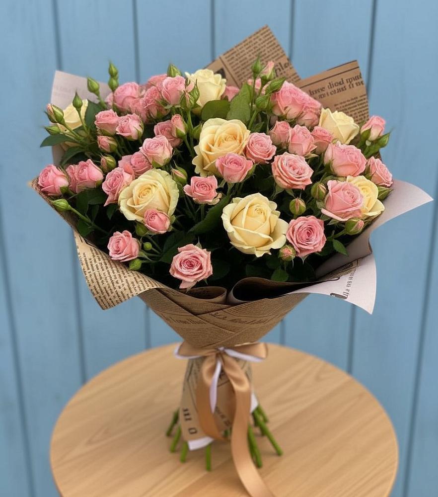 Букет цветов из: Розы в Дюртюли