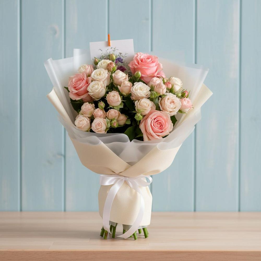 Букет цветов из: Розы в Дюртюли