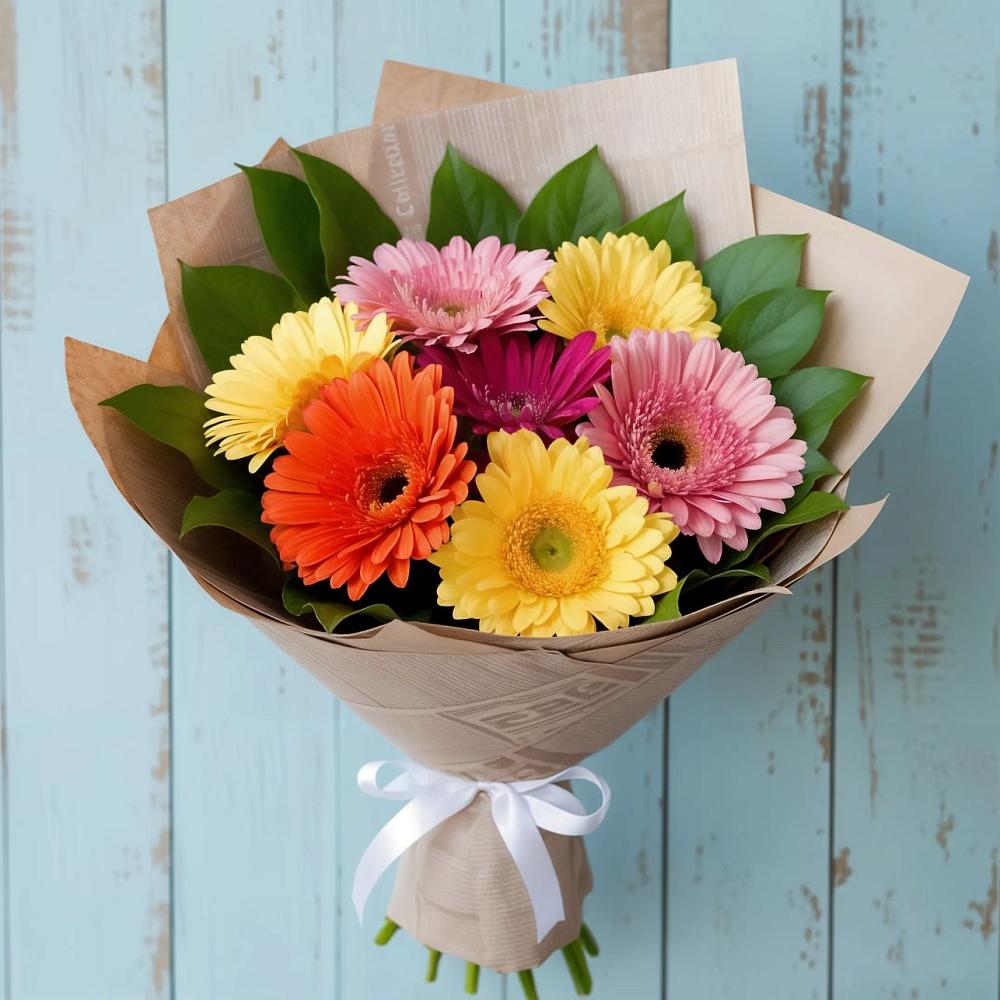 Букет цветов из: Герберы в Дюртюли