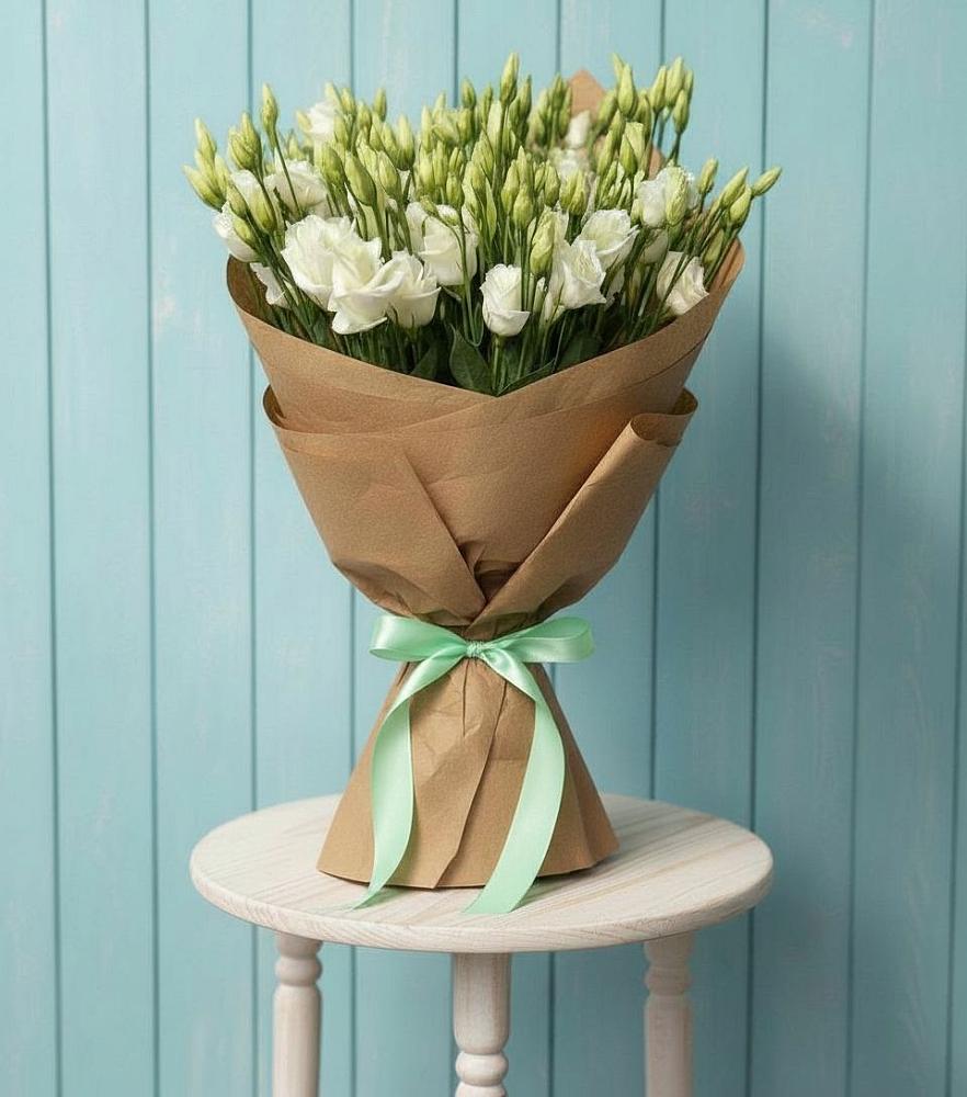 Букет цветов из: Лизиантусы в Дюртюли