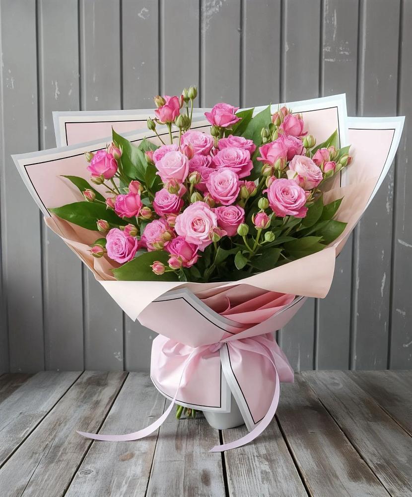 Букет Розовый кустик в Дюртюли