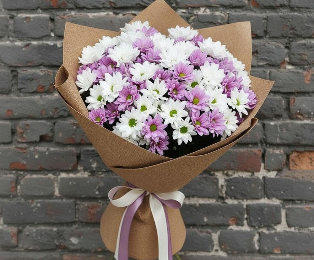 Букет цветов из: Хризантемы в Дюртюли