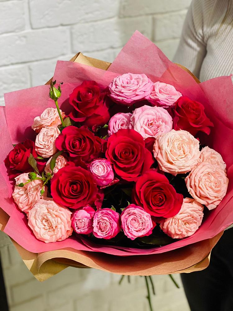 Букет цветов из: Розы в Дюртюли