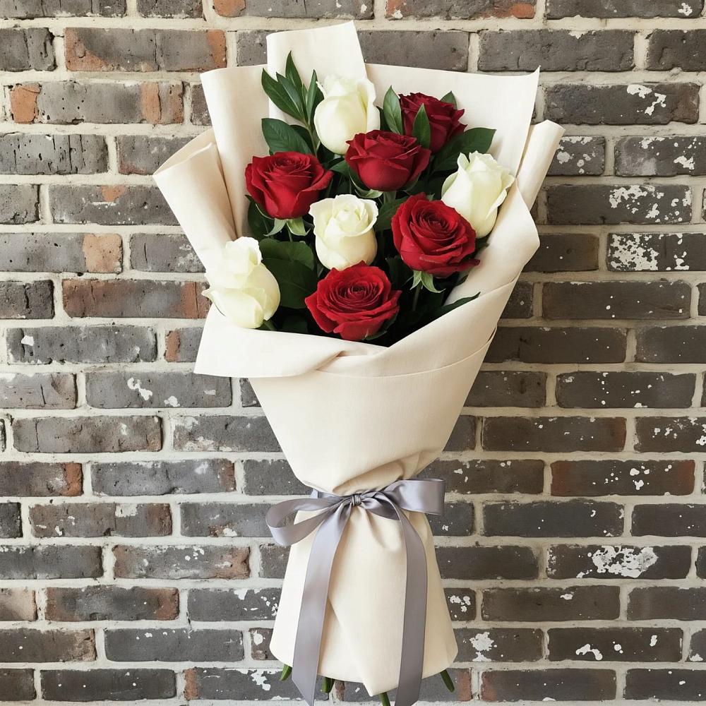 Букет цветов из: Розы в Дюртюли