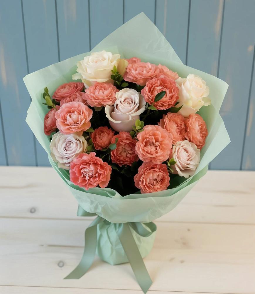 Букет цветов из: Розы в Дюртюли