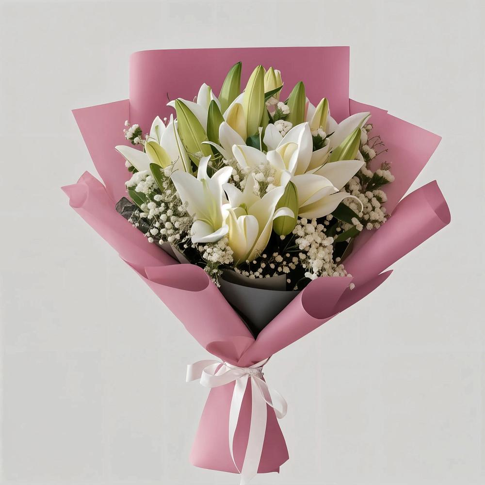 Букет цветов из: Лилии в Дюртюли