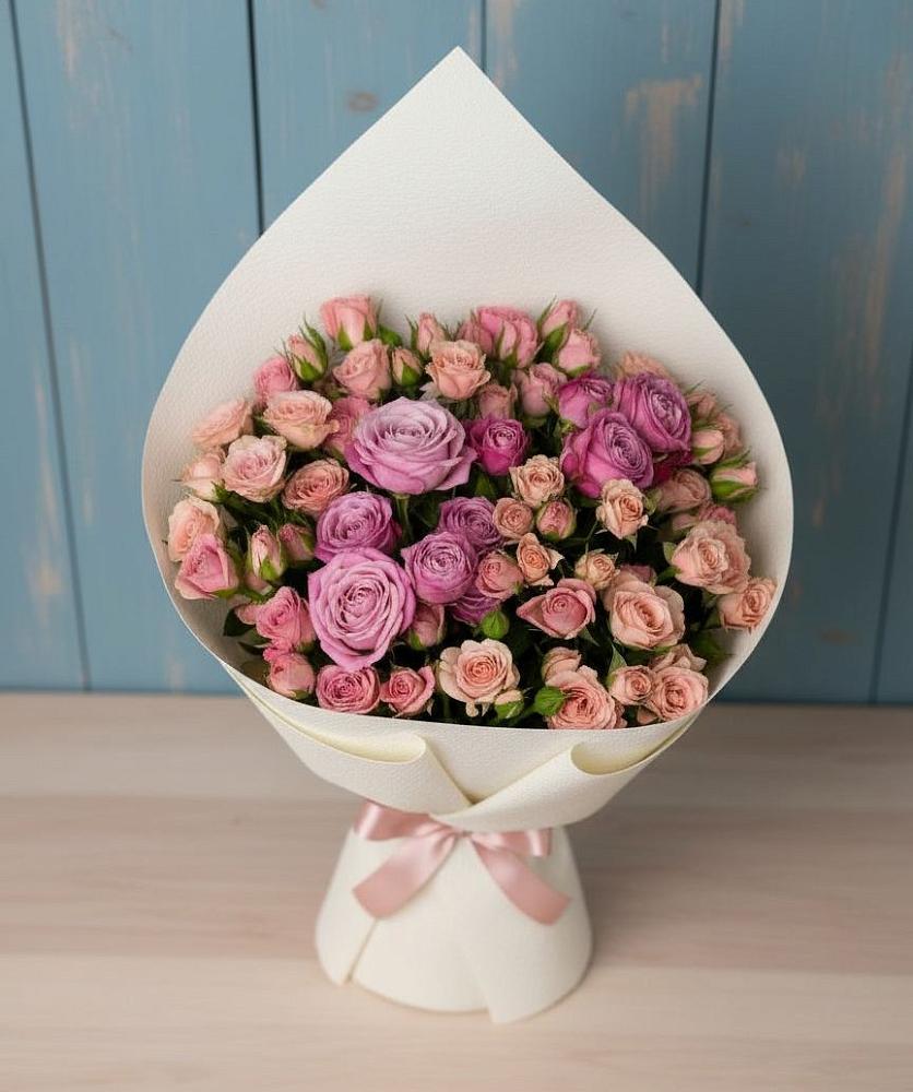 Букет цветов из: Розы в Дюртюли