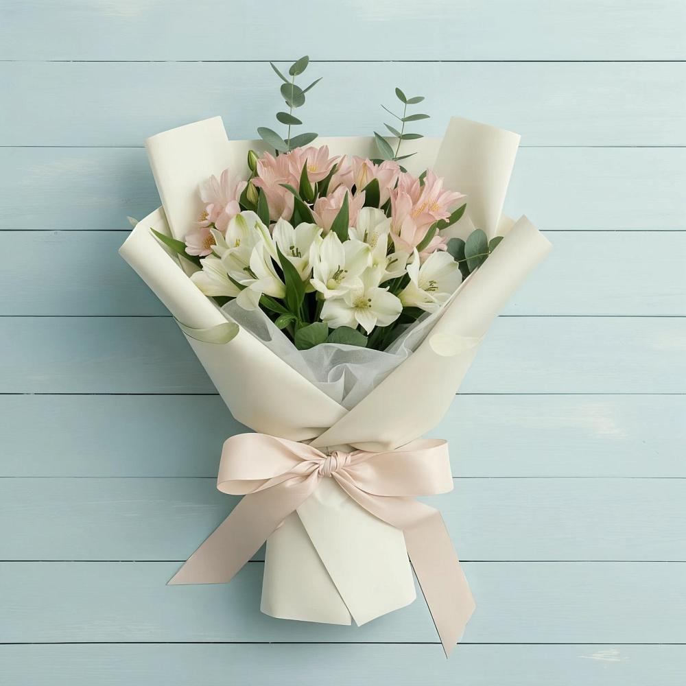 Букет цветов из: Альстромерии в Дюртюли