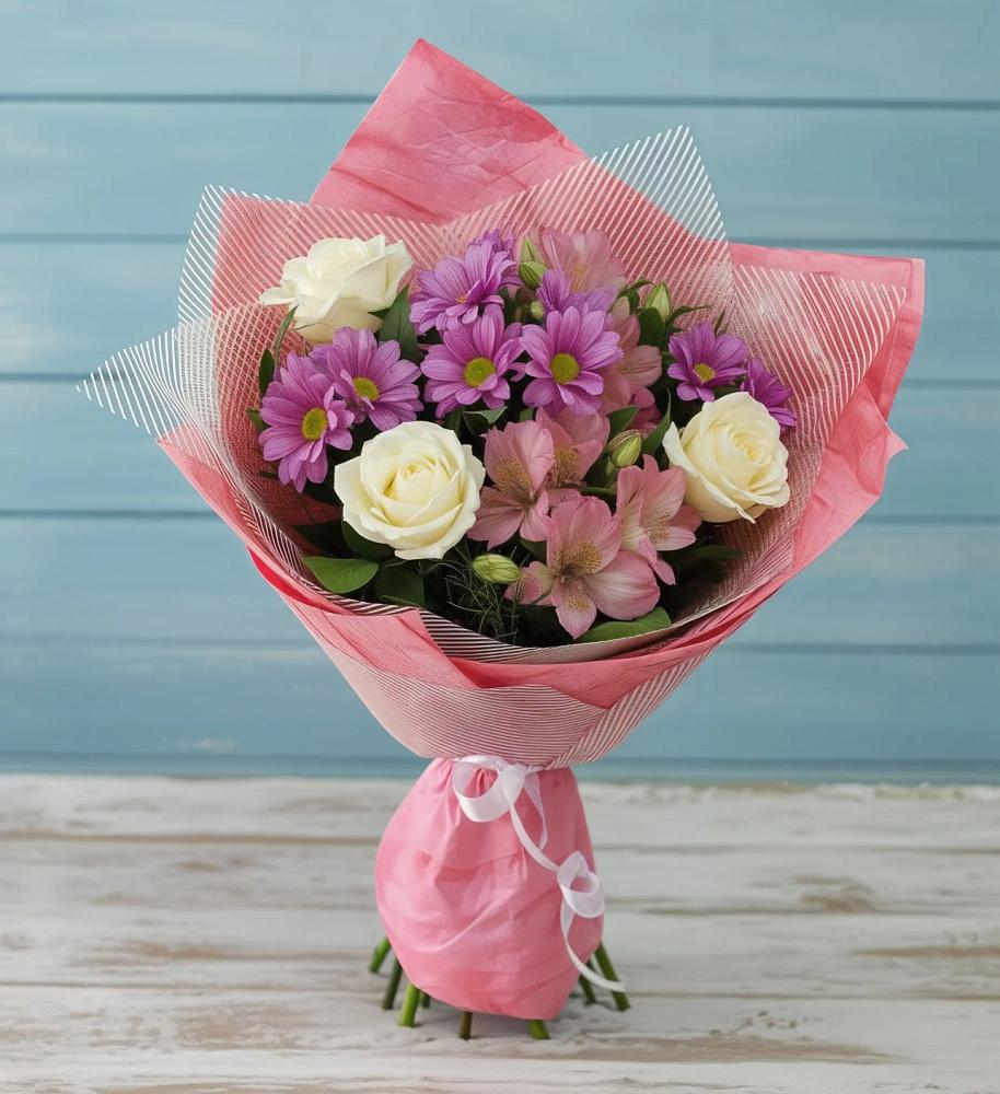 Букет цветов из: Герберы в Дюртюли