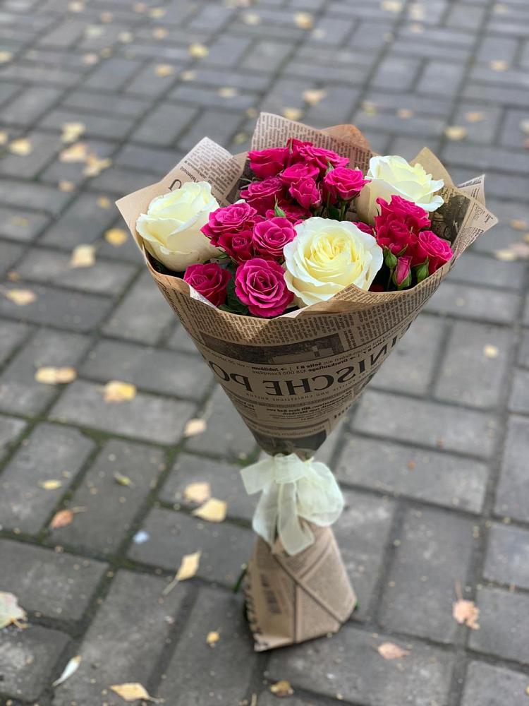 Букет цветов из: Розы в Дюртюли