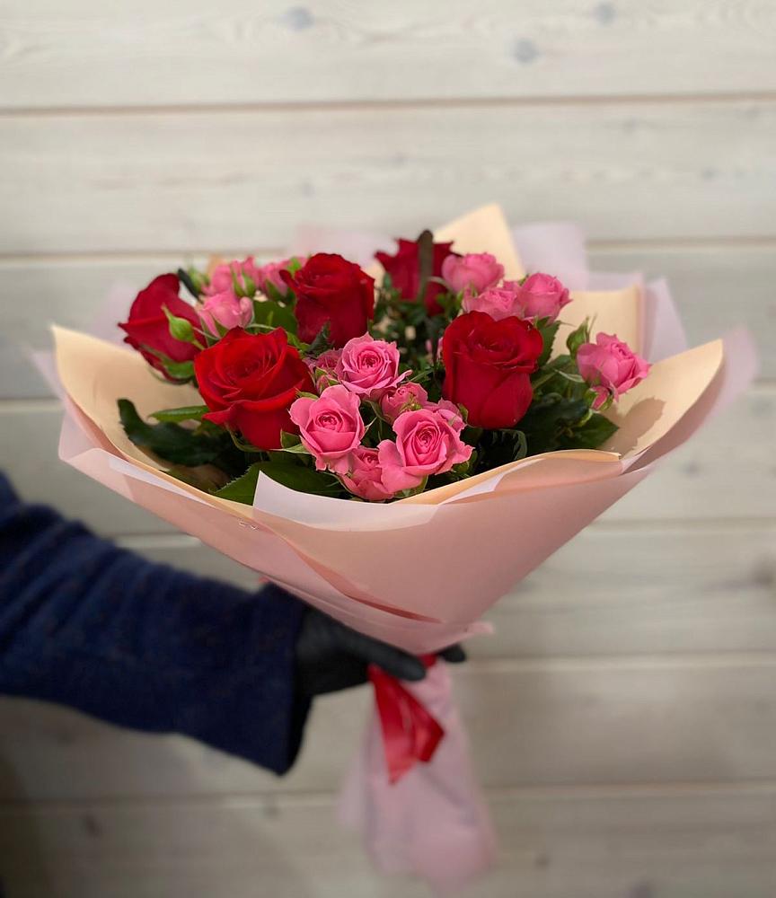 Букет цветов из: Розы в Дюртюли